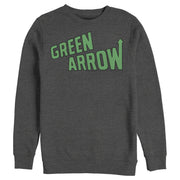 Men's Justice League Arrow Logo  Adult Sweatshirt