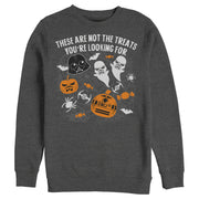 Men's Star Wars Halloween Not the Treats  Adult Sweatshirt