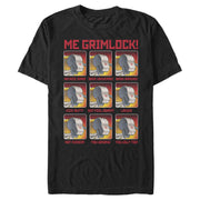 Men's Transformers Grimlock Meme Box  Adult T-Shirt