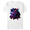 Men's Star Wars: Obi-Wan Kenobi Darth Vader and Kenobi Battle Paint Brush  Adult T-Shirt