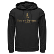 Men's Cruella House of Baroness London Logo Gold  Adult Pull Over Hoodie