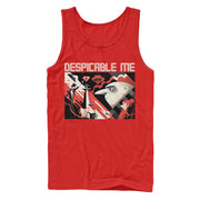 Men's Despicable Me 3 Modern Gru Scene  Adult Tank Top