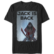 Men's Samurai Jack Hero is Back  Adult T-Shirt