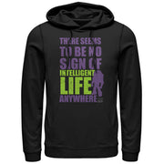 Men's Toy Story No Intelligent Life Anywhere  Adult Pull Over Hoodie