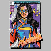 Men's Marvel: Ms. Marvel Comic Cover Kamala  Adult T-Shirt