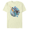 Men's The Simpsons Itchy & Scratchy Ride the Missile  Adult T-Shirt