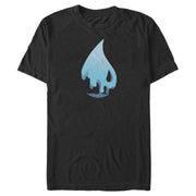 Men's Magic: The Gathering Blue Mana Water Symbol  Adult T-Shirt