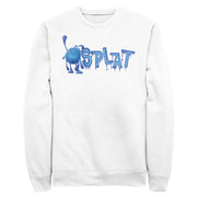 Men's Strange World Splat Drip Logo  Adult Sweatshirt