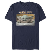 Men's Star Wars: The Mandalorian The Child Bassinet  Adult T-Shirt