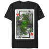 Men's Nintendo Legend of Zelda Link Playing Card  Adult T-Shirt