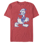 Men's Mickey & Friends Donald Duck Vintage Art  Adult T-Shirt