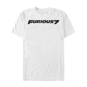 Men's Fast & Furious Bold Logo  Adult T-Shirt