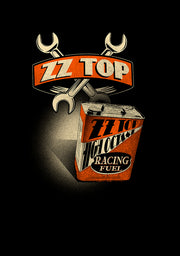 Men's ZZ TOP High Octane Racing Fuel  Adult T-Shirt