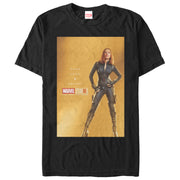 Men's Marvel 10 Years Anniversary Black Widow  Adult T-Shirt