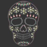 Men's Lost Gods Halloween Sugar Skull  Adult Sweatshirt