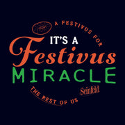 Men's Seinfeld Festivus Wreath  Adult T-Shirt