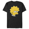 Men's The Simpsons Unamused Lisa  Adult T-Shirt