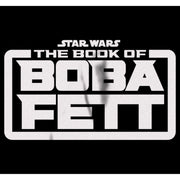 Men's Star Wars: The Book of Boba Fett White Logo  Adult T-Shirt