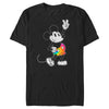 Men's Mickey & Friends Tie Dye Pants Portrait  Adult T-Shirt