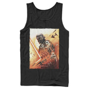 Men's Star Wars: The Rise of Skywalker Kylo Poster  Adult Tank Top