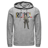 Men's Star Wars: The Rise of Skywalker Rebel Rose  Adult Pull Over Hoodie