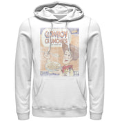 Men's Toy Story Vintage Cowboy Crunchies Cereal  Adult Pull Over Hoodie