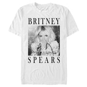 Men's Britney Spears Classic Star Frame  Adult T-Shirt