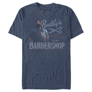 Men's Soul Buddy's Barbershop  Adult T-Shirt