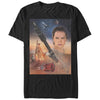 Men's Star Wars The Force Awakens Rey Collage  Adult T-Shirt