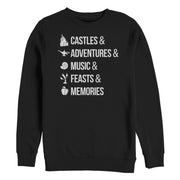 Men's Disney Princesses Magic Keywords  Adult Sweatshirt