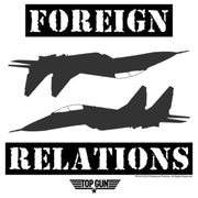 Men's Top Gun Keeping up Foreign Relations  Adult T-Shirt