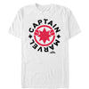 Men's Marvel Captain Marvel Star Symbol Circle  Adult T-Shirt