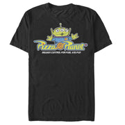 Men's Toy Story Pizza Planet Alien Slogan  Adult T-Shirt