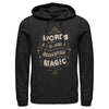 Men's Harry Potter Dumbledore Humble Wisdom  Adult Pull Over Hoodie