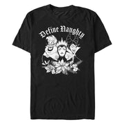 Men's Disney Villains Define Naughty  Adult T-Shirt