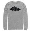 Men's Batman Logo Hidden Wing  Adult Long Sleeve Shirt