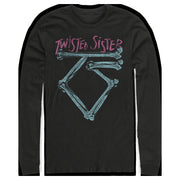 Men's Twisted Sister Neon Logo  Adult Long Sleeve Shirt