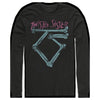 Men's Twisted Sister Neon Logo  Adult Long Sleeve Shirt