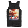 Men's Despicable Me Minion Tropical Vacation  Adult Tank Top