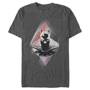 Men's Batman Caped Crusader Prism  Adult T-Shirt