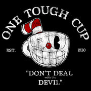 Men's Cuphead Tough Cup Est. 1930  Adult T-Shirt