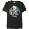 Men's Marvel Avengers: Infinity War Groot Rainbow  Adult T-Shirt