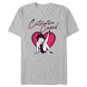 Men's Betty Boop Cuter Than Cupid  Adult T-Shirt