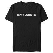 Men's Battlebots White Logo  Adult T-Shirt