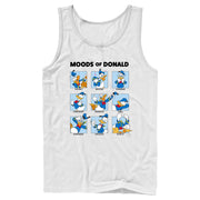 Men's Mickey & Friends Moods of Donald Duck  Adult Tank Top