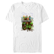 Men's Minecraft Explore Team  Adult T-Shirt