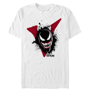 Men's Marvel Venom Film Splatter Portrait  Adult T-Shirt