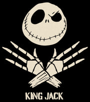 Men's The Nightmare Before Christmas King Jack  Adult T-Shirt