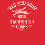 Men's Star Wars Rebel X-Wing Starfighter Corps Collegiate  Adult T-Shirt