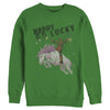 Men's Marvel Deadpool Lucky Unicorn St. Patrick's  Adult Sweatshirt